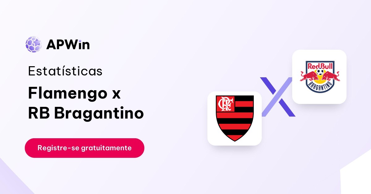Flamengo x RB Bragantino: Estatísticas - 23/11/2023 | APWin