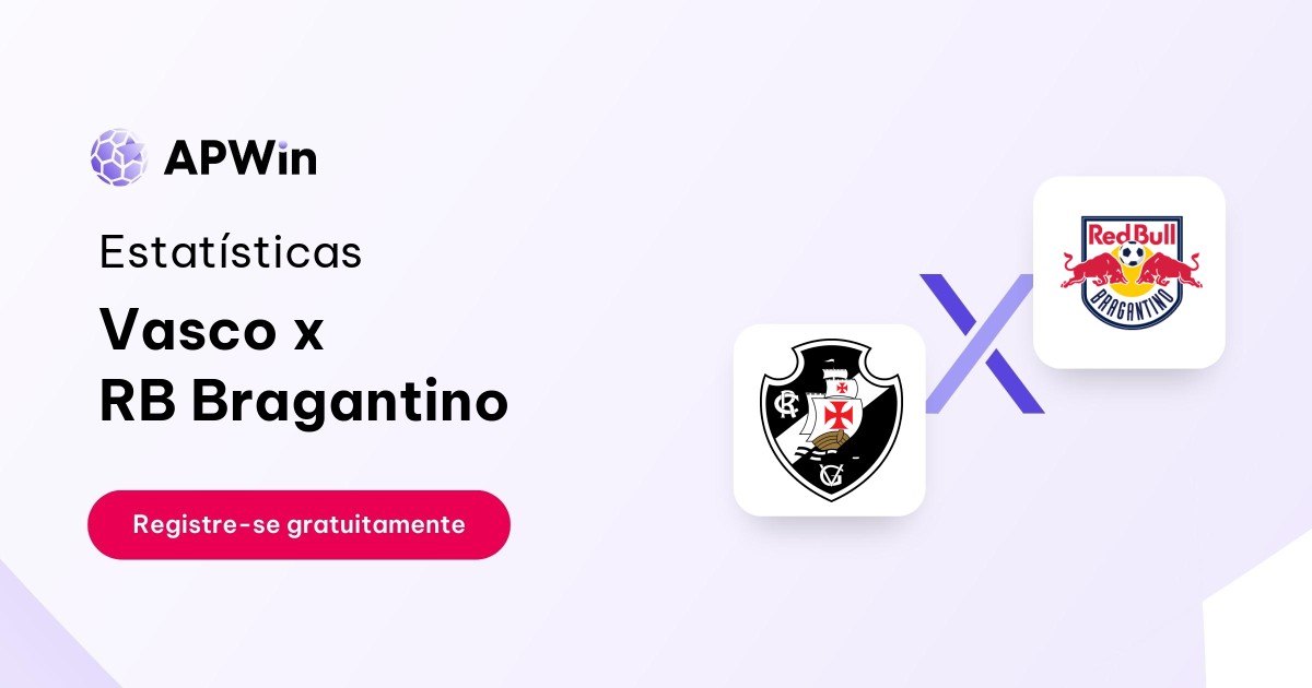 Vasco x RB Bragantino: Estatísticas - 06/12/2023 | APWin