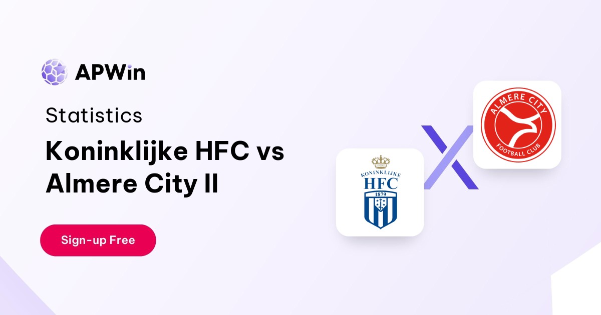 Koninklijke HFC vs Almere City II Preview, Livescore, Odds