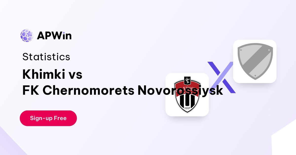 Khimki vs FK Chernomorets Novorossiysk Preview, Livescore, Odds