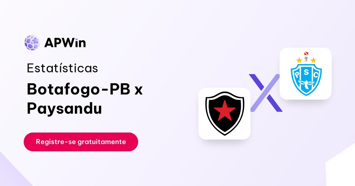 Botafogo PB x Paysandu: Estatísticas - 23/09/2023 | APWin