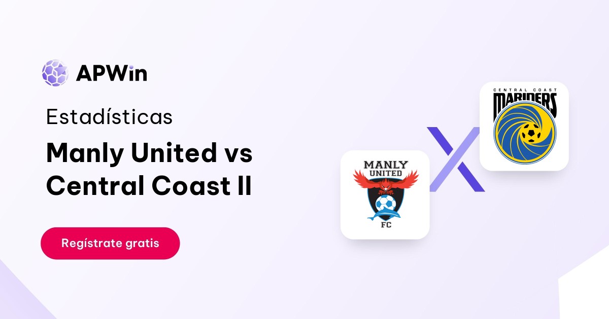 Manly United vs Central Coast II: En vivo, Estadísticas y Cuotas