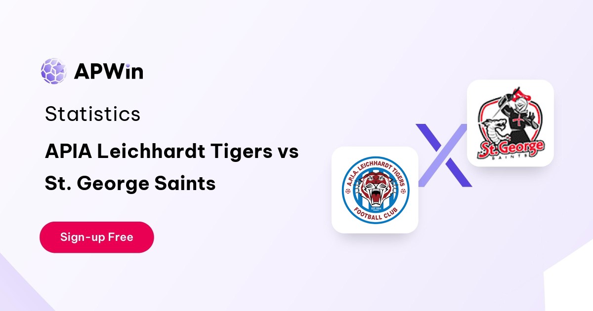 APIA Leichhardt Tigers vs St. George Saints Preview, Livescore and H2H