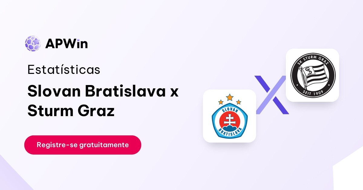 Slovan Bratislava x Sturm Graz: Estatísticas, Placar e Odds | APWin
