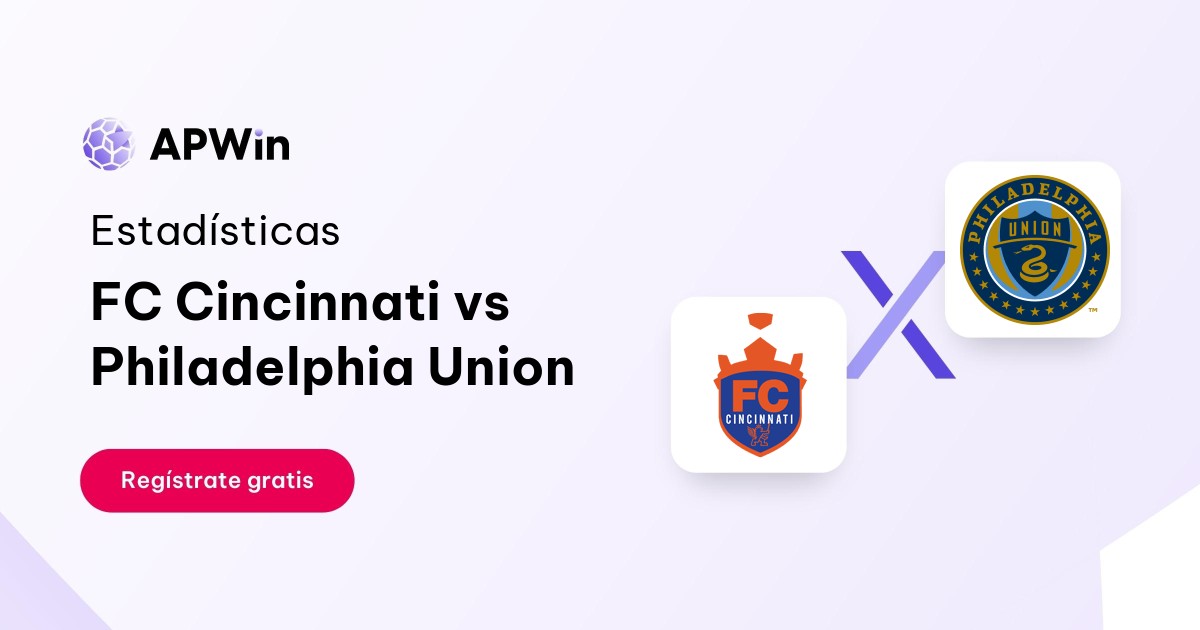 FC Cincinnati vs Philadelphia Union: En vivo y Cuotas
