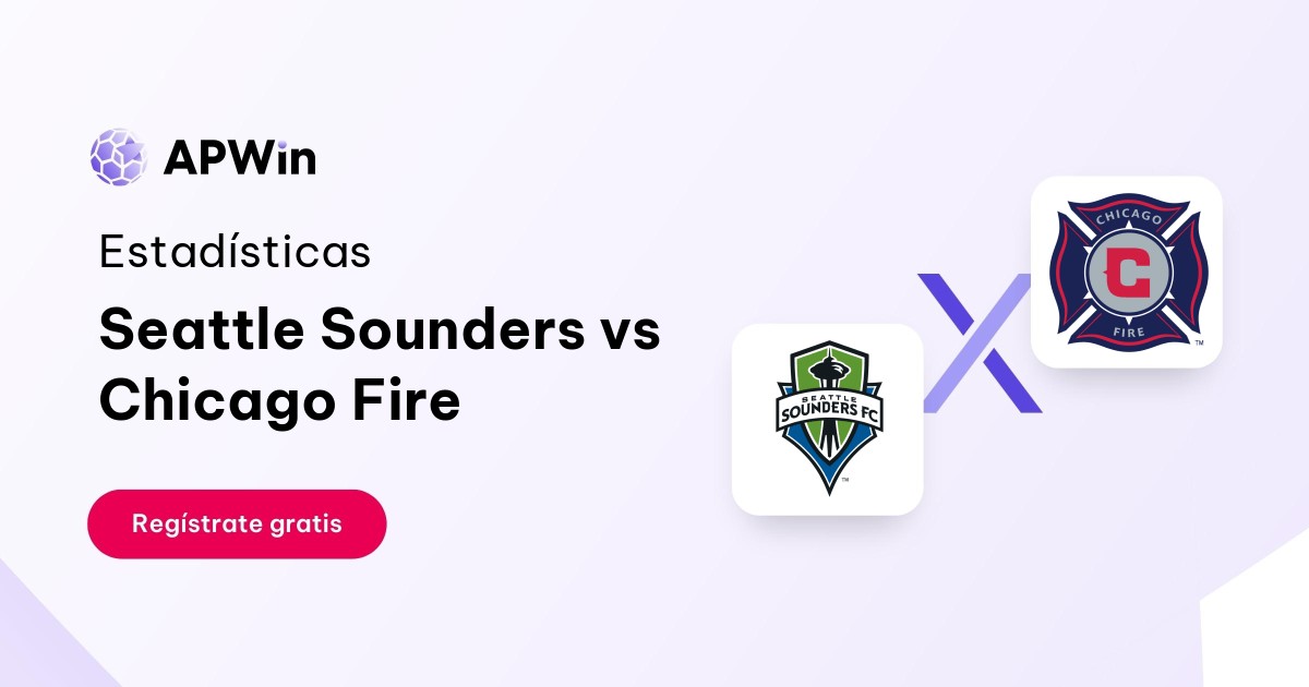Seattle Sounders vs Chicago Fire: En vivo, Resultado y Estadísticas