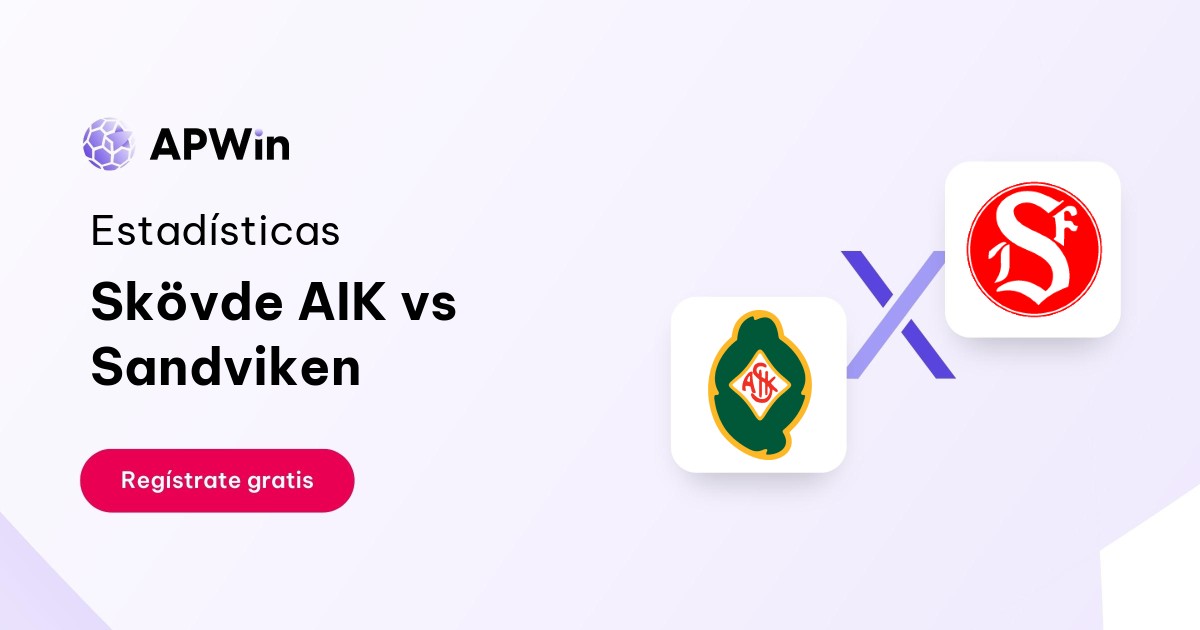 Skövde AIK vs Sandviken: En vivo, Resultado y Estadísticas