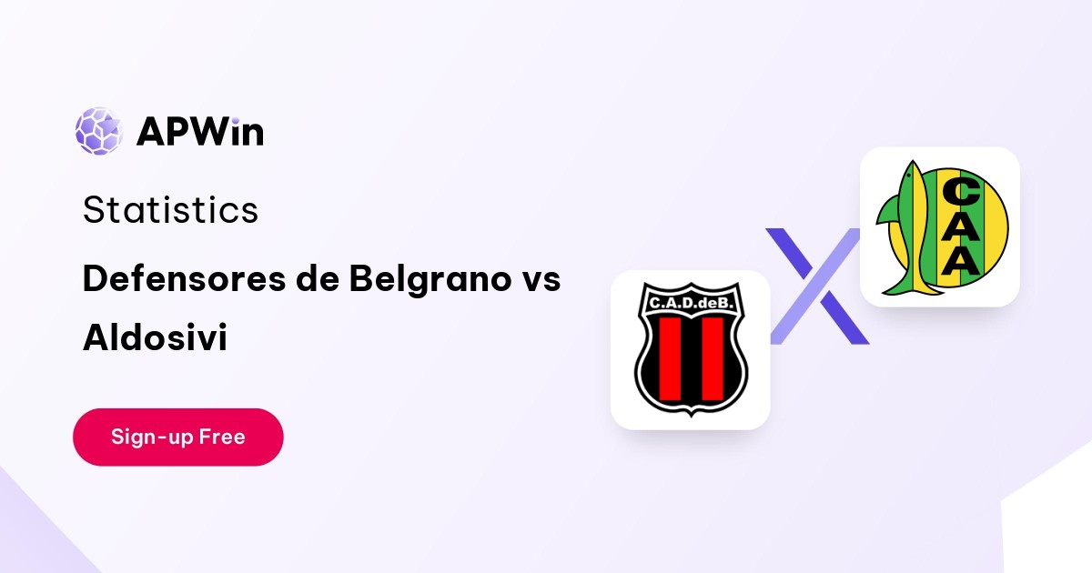 Defensores de Belgrano vs Aldosivi Preview, Livescore, Odds