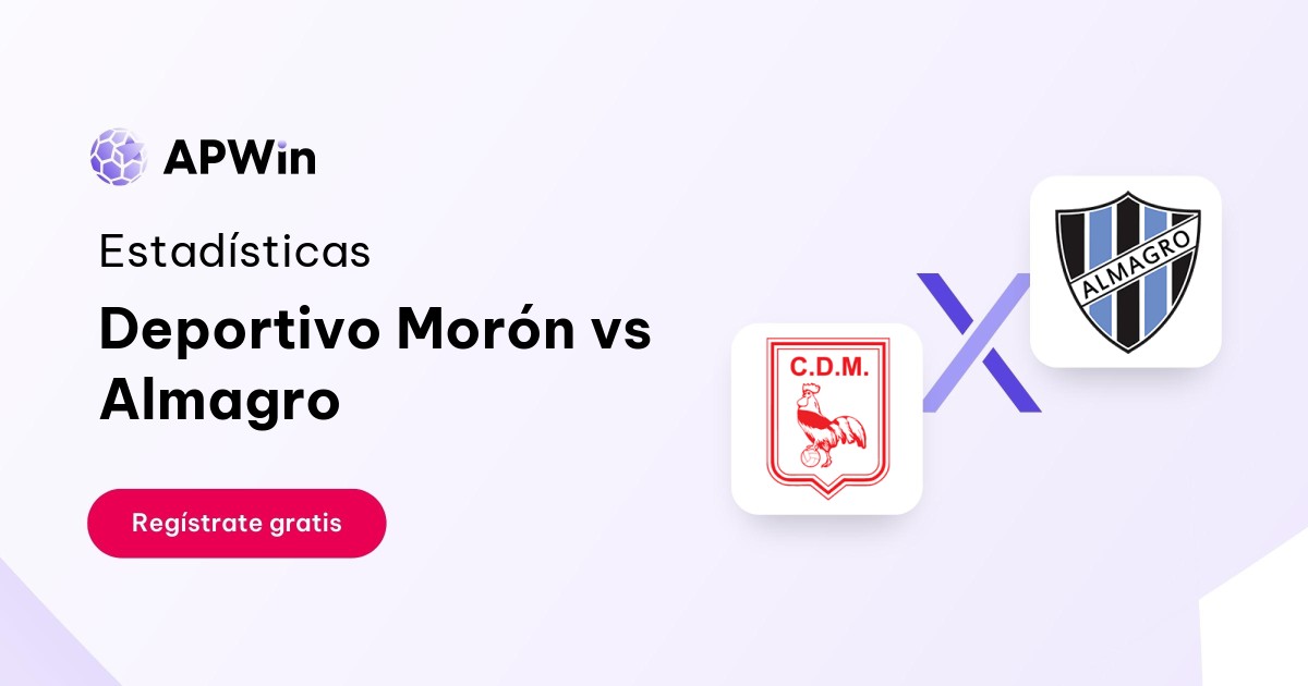 Deportivo Morón vs Almagro: En vivo, Resultado y Estadísticas