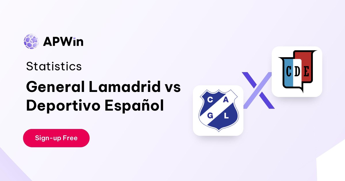 General Lamadrid vs Deportivo Español Preview, Livescore and H2H