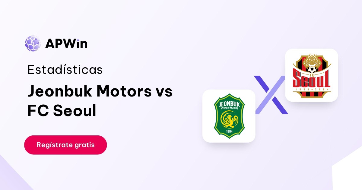 Jeonbuk Motors vs FC Seoul: En vivo, Resultado y Estadísticas