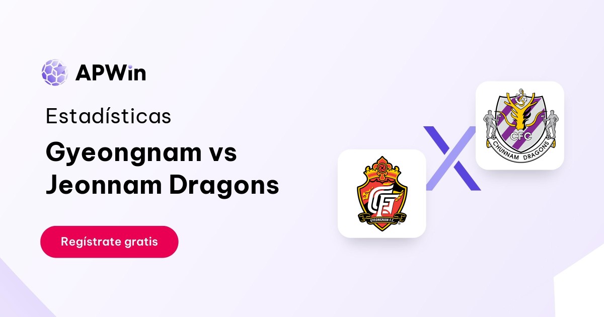 Gyeongnam vs Jeonnam Dragons: En vivo, Resultado y Estadísticas
