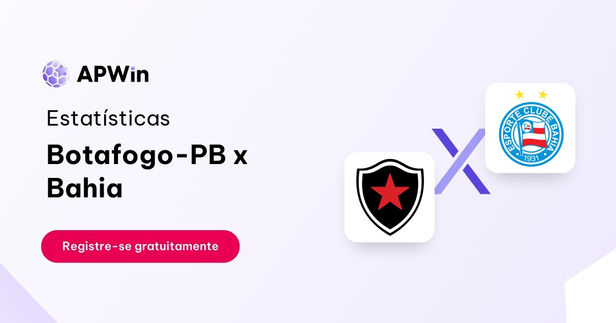 Botafogo-PB x Bahia: Estatísticas, Placar e Odds