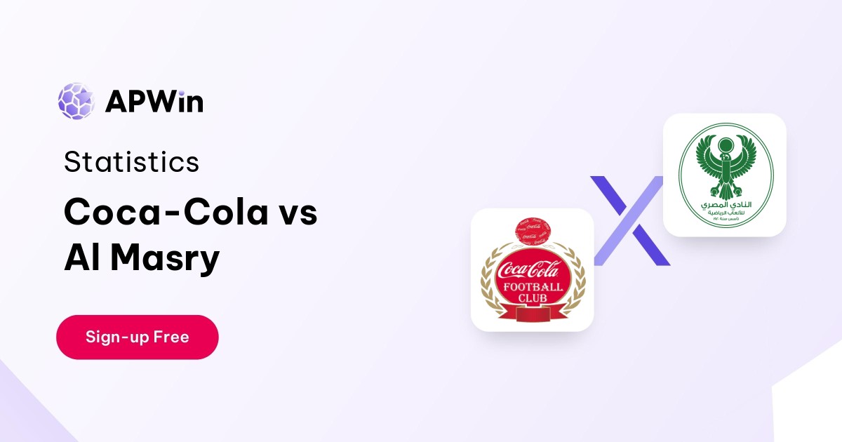 Coca-Cola vs Al Masry Preview, Livescore, Odds