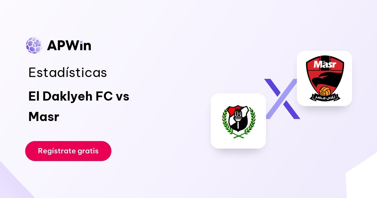 El Daklyeh FC vs Masr: En vivo, Resultado y Estadísticas