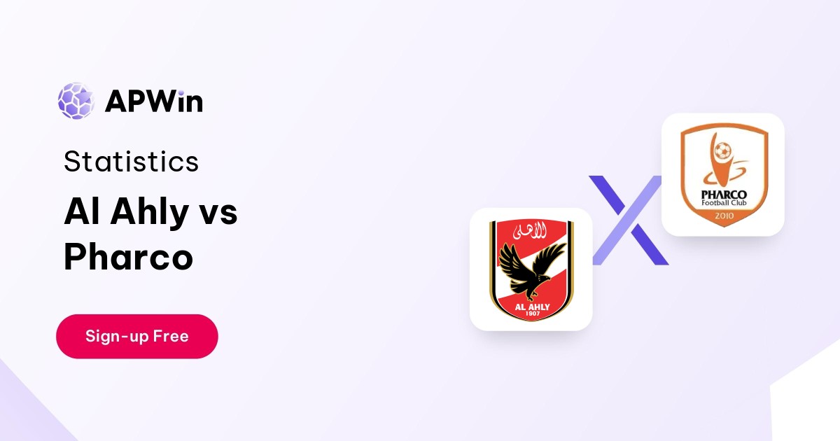 Al Ahly vs Pharco Preview, Livescore and H2H