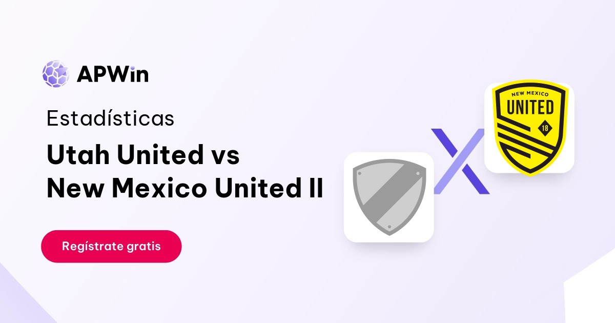 Utah United vs New Mexico United II: En vivo, Resultado y Estadísticas