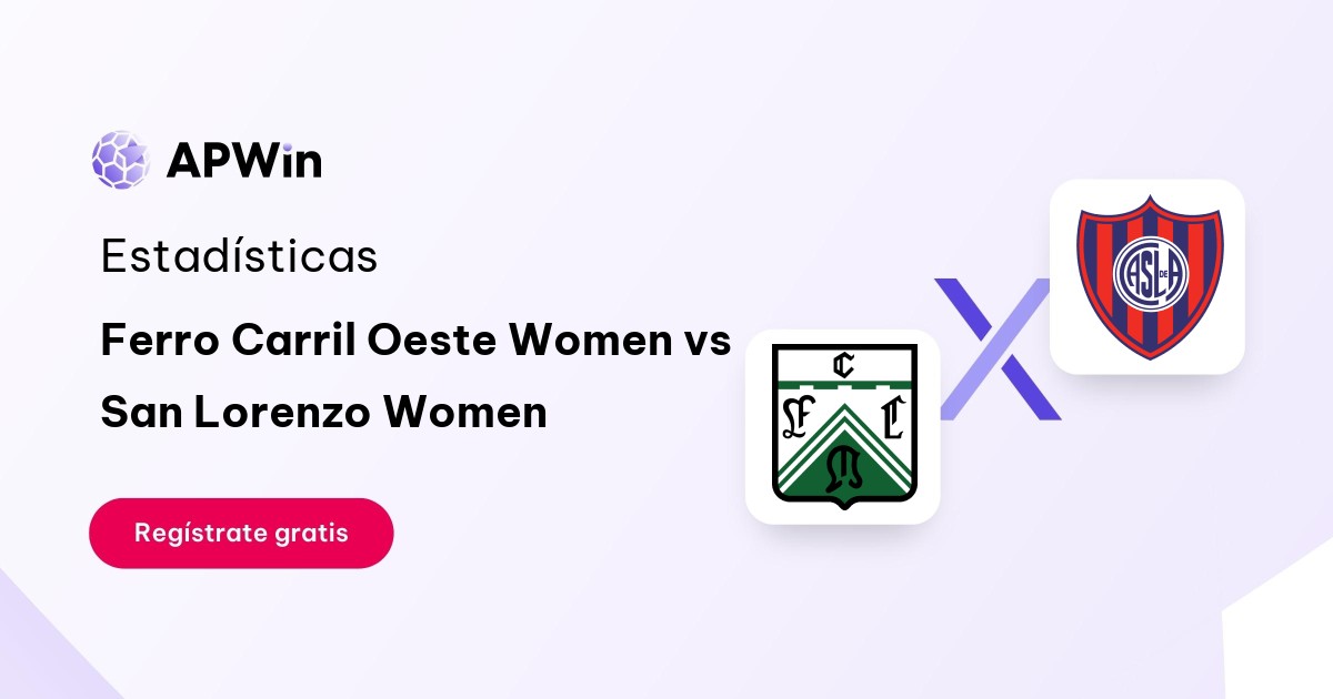 Ferro Carril Oeste Femenino vs San Lorenzo Femenino: En vivo, Resultado y Estadísticas