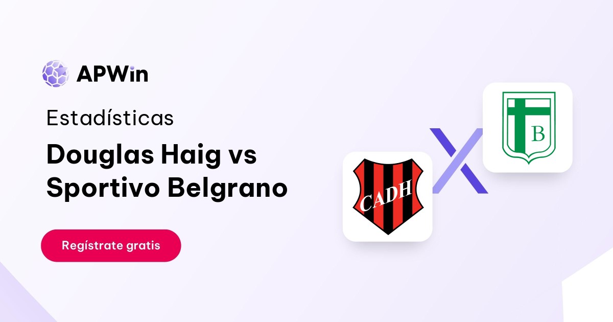 Douglas Haig vs Sportivo Belgrano: En vivo, Resultado y Estadísticas