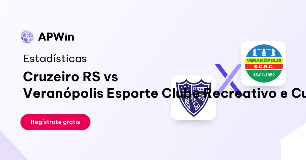 Cruzeiro RS vs Veranópolis Esporte Clube Recreativo e Cultural: En vivo, Resultado y Estadísticas