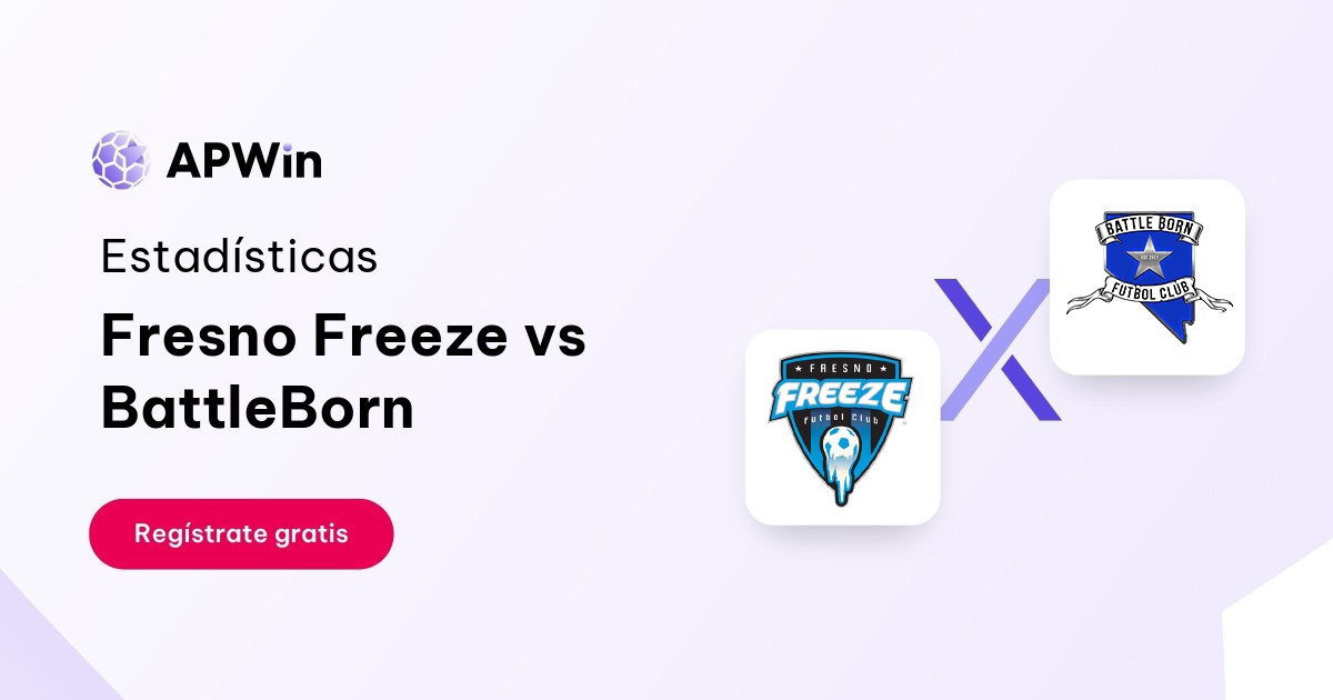 Fresno Freeze vs BattleBorn: En vivo, Estadísticas y Cuotas