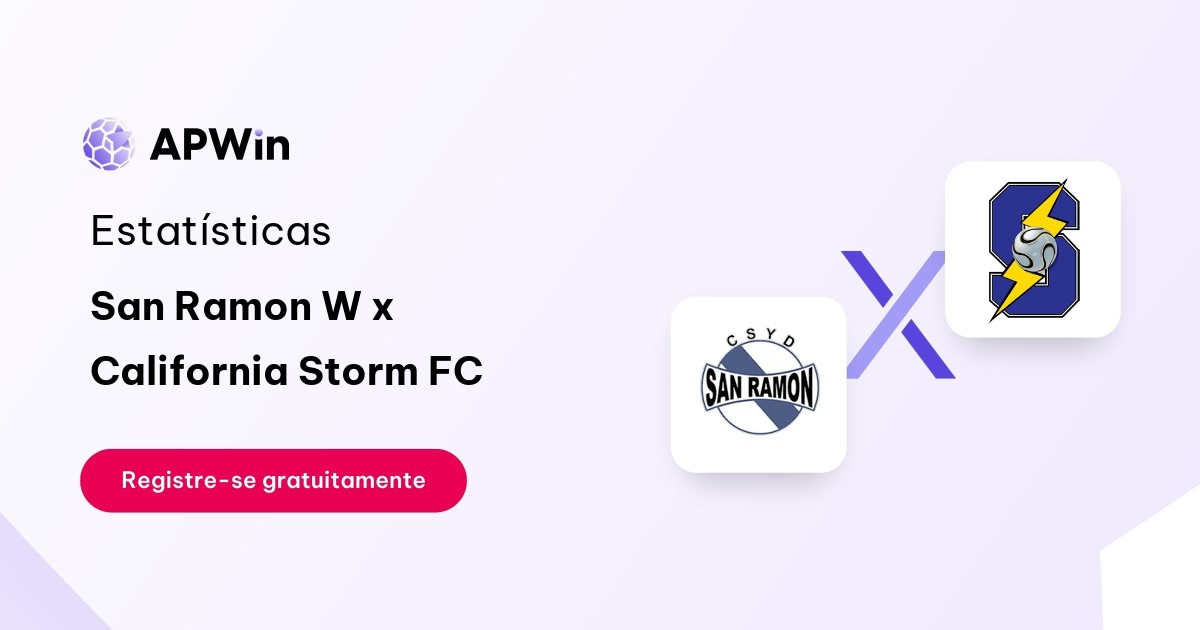 San Ramon Feminino x California Storm FC: Placar ao Vivo, H2H e Resultados