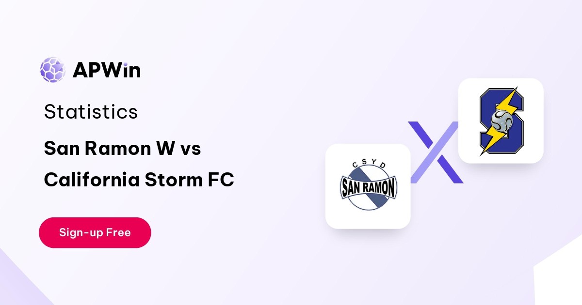 San Ramon Women vs California Storm FC Preview, Livescore and H2H