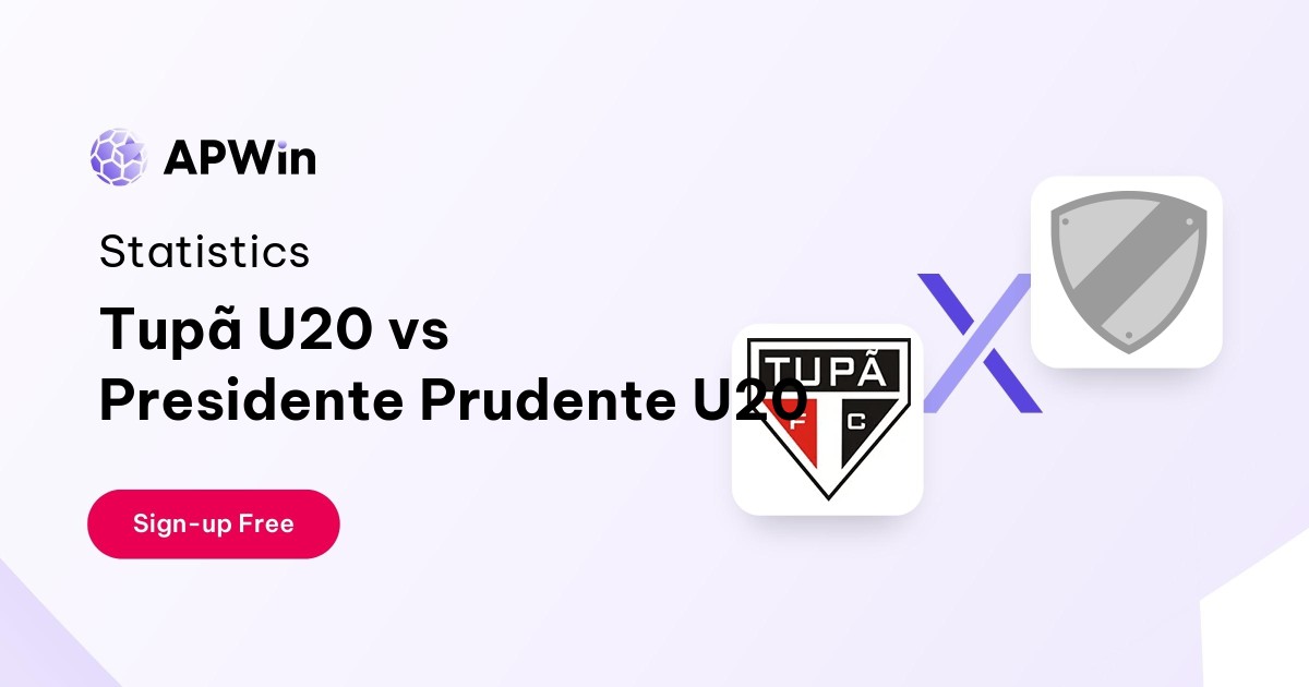 Tupã U20 vs Presidente Prudente U20 Preview, Livescore, Odds