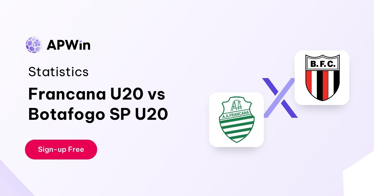 Francana U20 vs Botafogo SP U20 Preview, Livescore, Odds