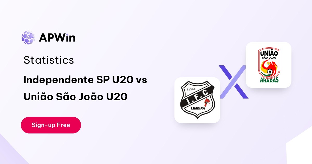 Independente SP U20 vs União São João U20 Preview, Livescore, Odds