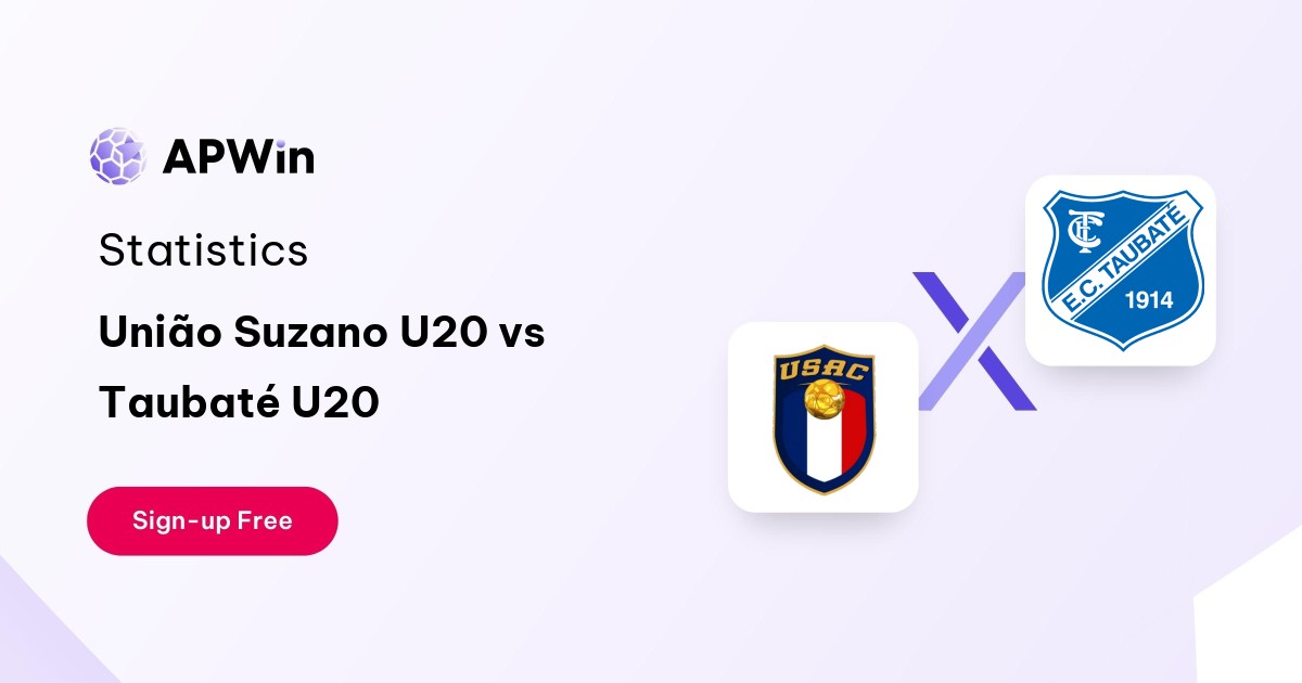 União Suzano U20 vs Taubaté U20 Preview, Livescore, Odds