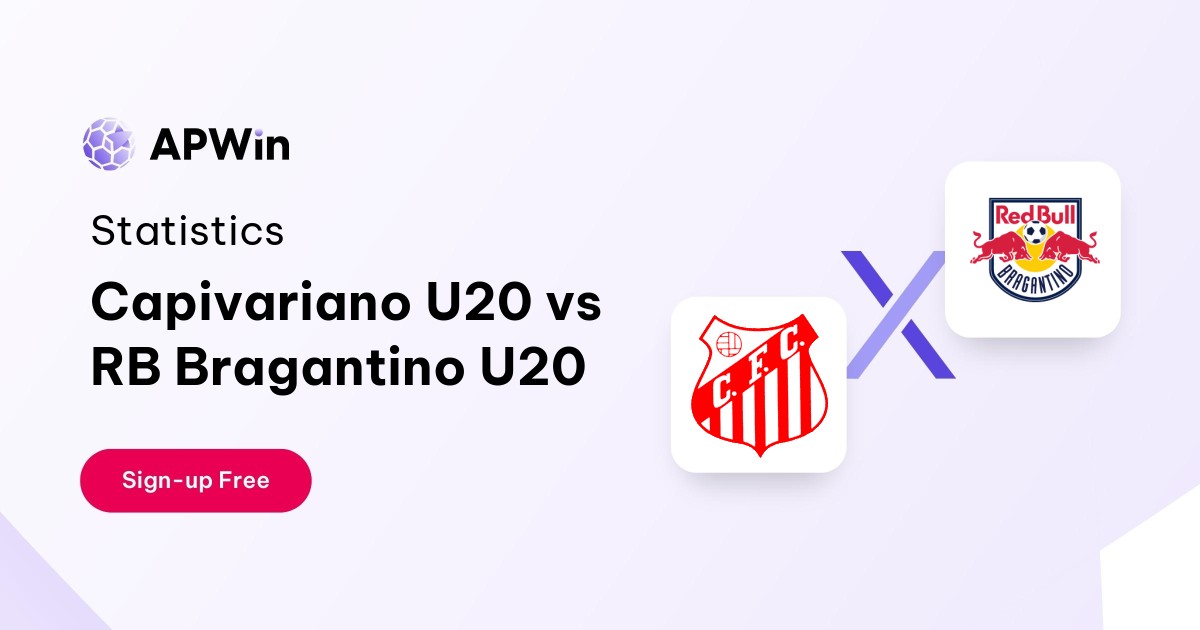 Capivariano U20 vs RB Bragantino U20 Preview, Livescore, Odds