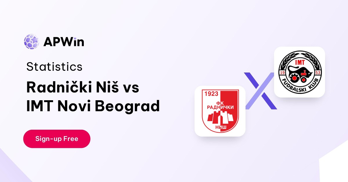 Radnički Niš vs IMT Novi Beograd Preview, Livescore, Odds