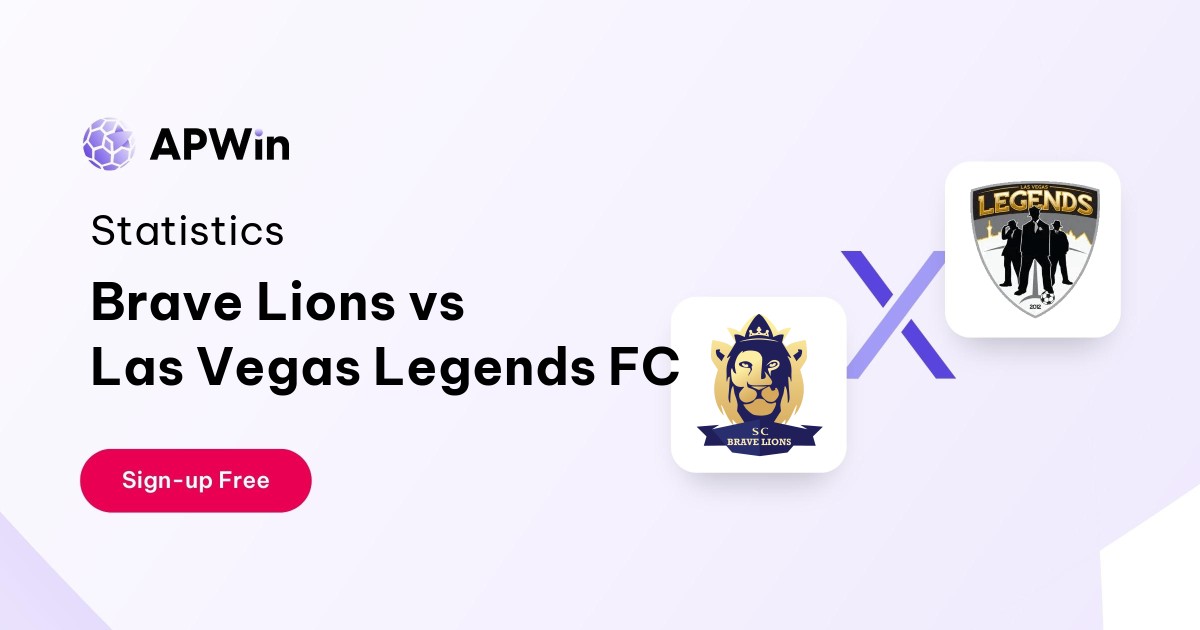 Brave Lions vs Las Vegas Legends FC Preview, Livescore, Odds