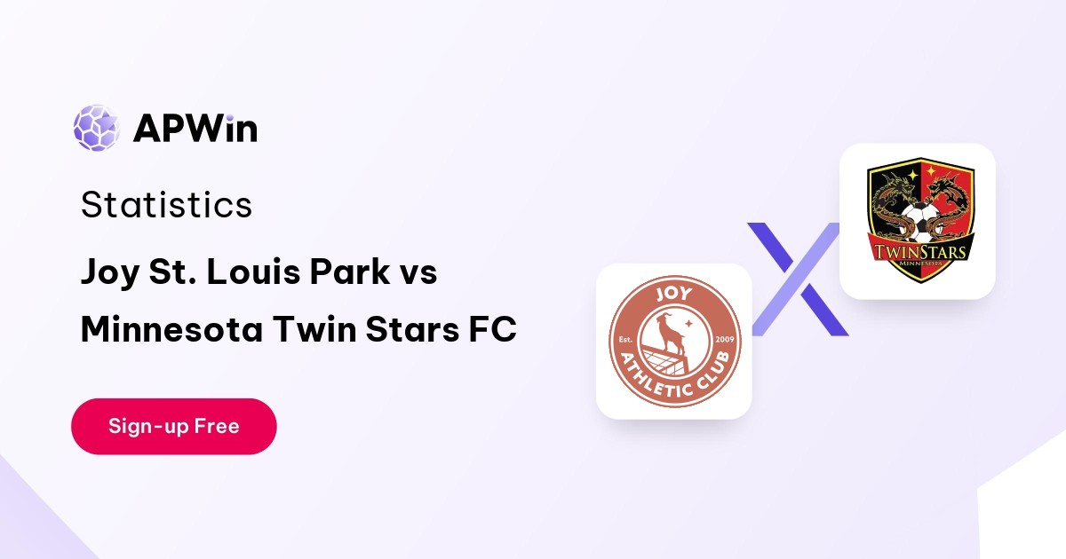Joy St. Louis Park vs Minnesota Twin Stars FC Preview, Livescore, Odds