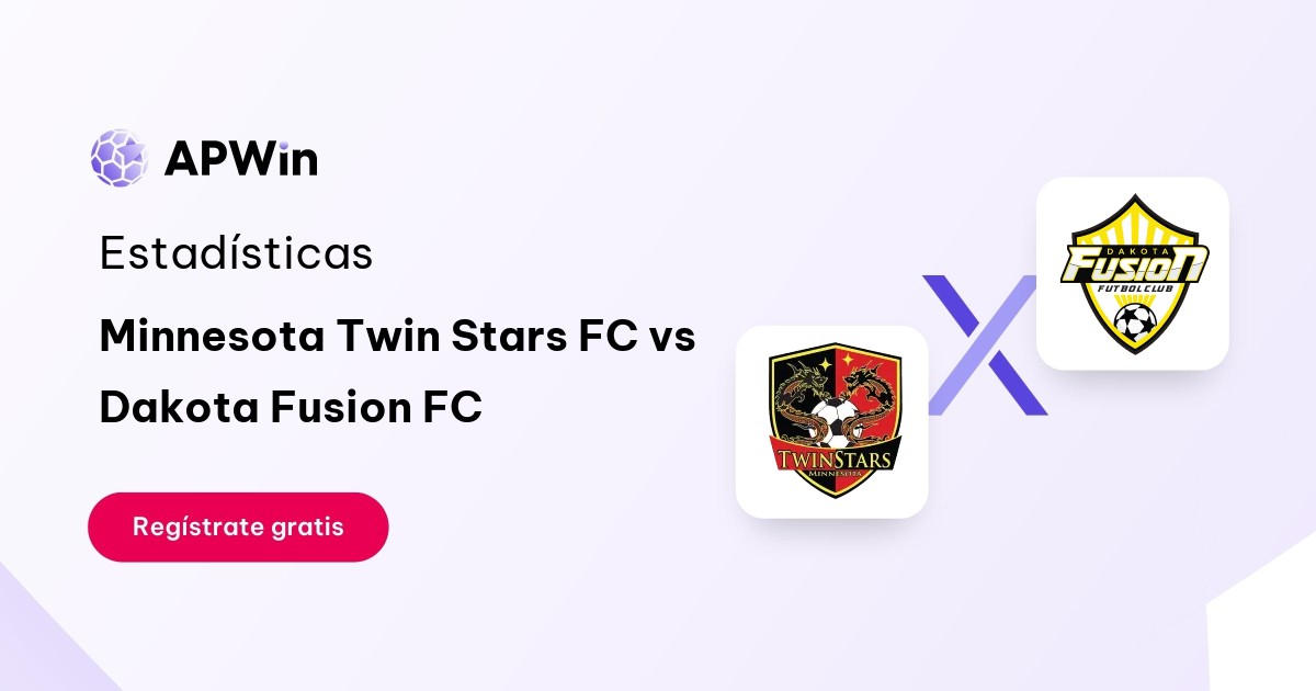Minnesota Twin Stars FC vs Dakota Fusion FC: En vivo, Estadísticas y Cuotas