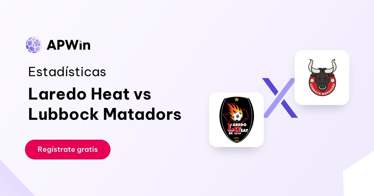 Laredo Heat vs Lubbock Matadors: En vivo, Resultado y Estadísticas