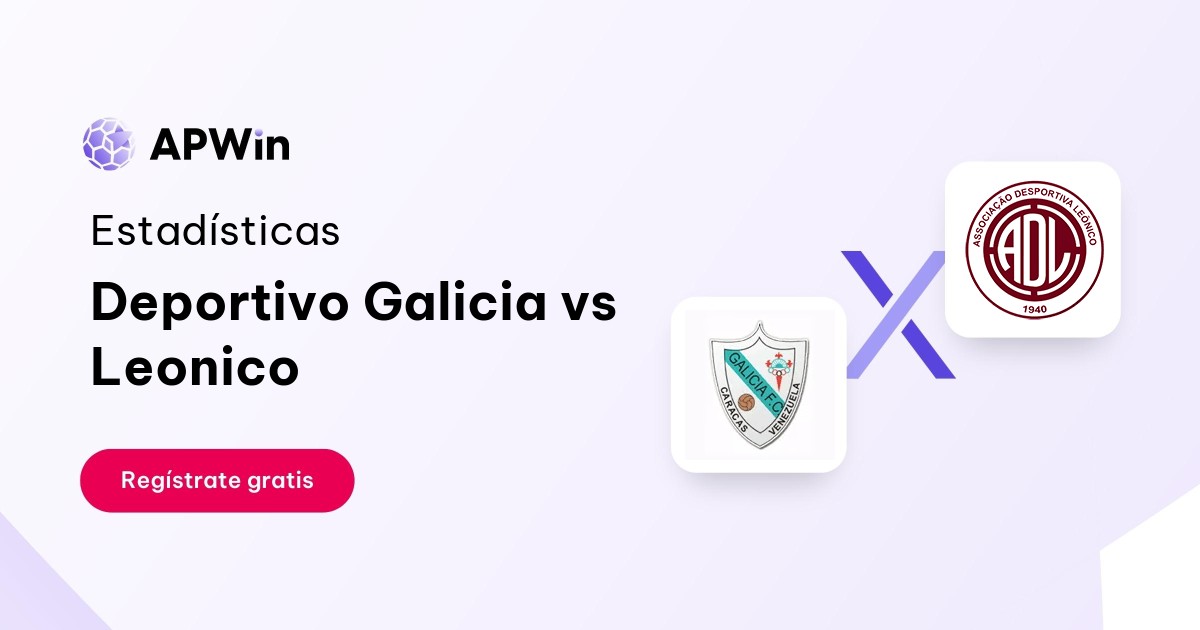 Deportivo Galicia vs Leonico: En vivo, Resultado y Estadísticas