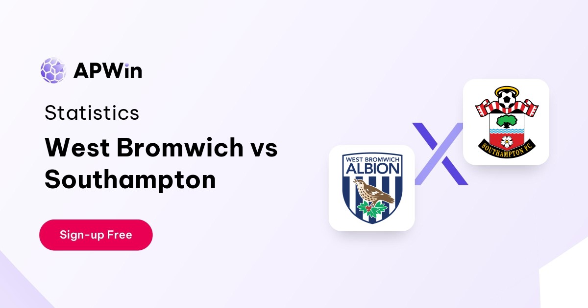 West Bromwich vs Southampton Preview, Livescore, Odds