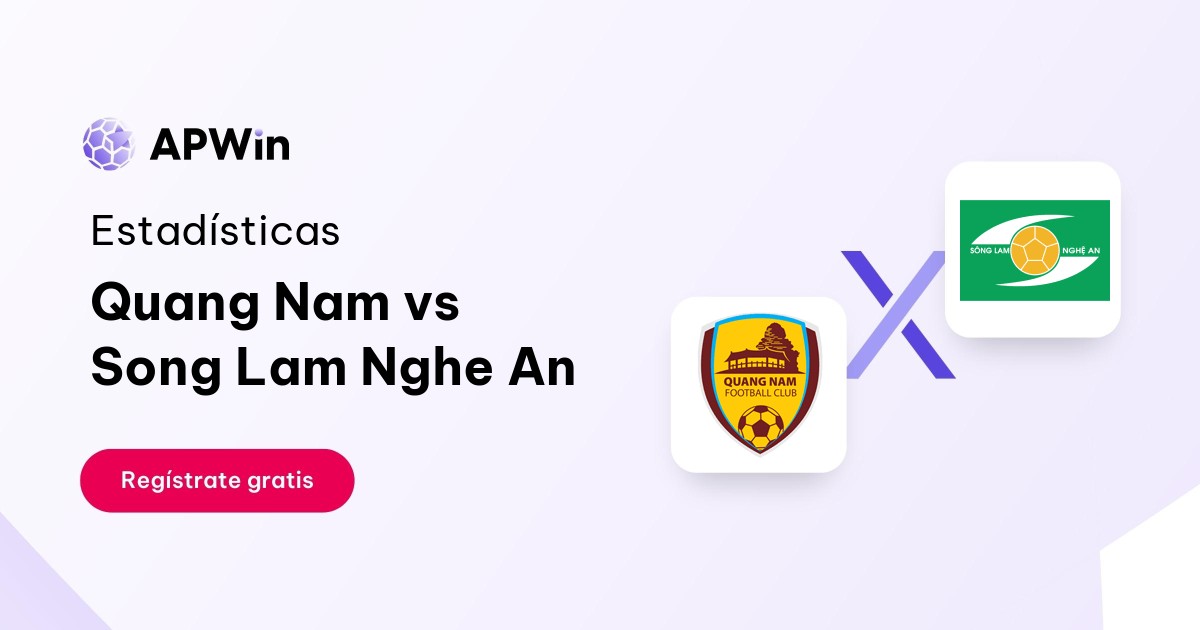 Pronóstico: Quang Nam vs Song Lam Nghe An - V.League 1 2023/24