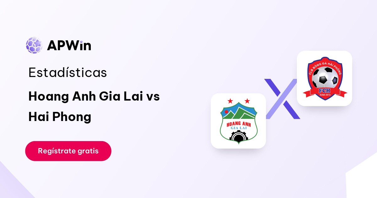 Hoang Anh Gia Lai vs Hai Phong: En vivo, Resultado y Estadísticas
