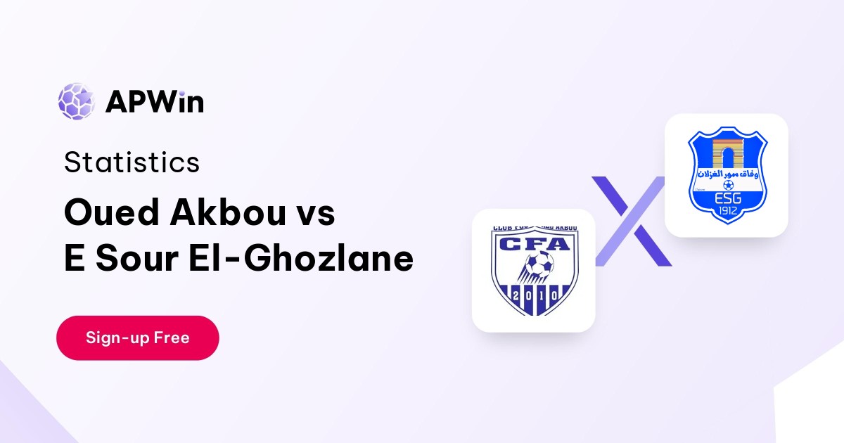 Oued Akbou vs E Sour El-Ghozlane Preview, Livescore, Odds