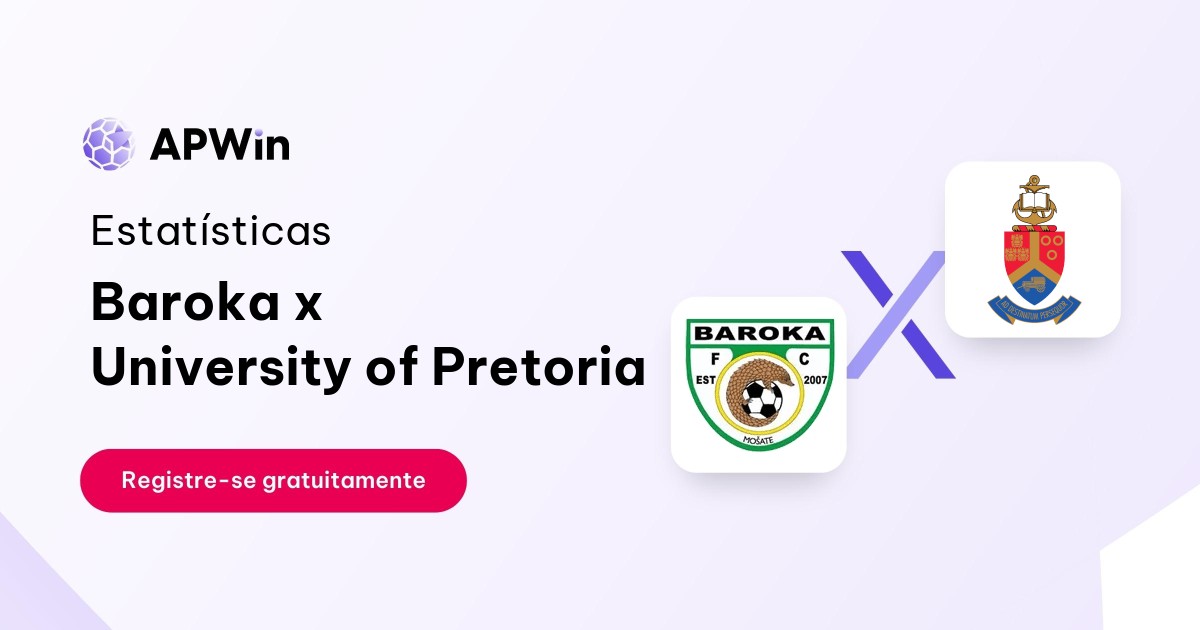 Baroka x University of Pretoria: Estatísticas, Placar e Odds