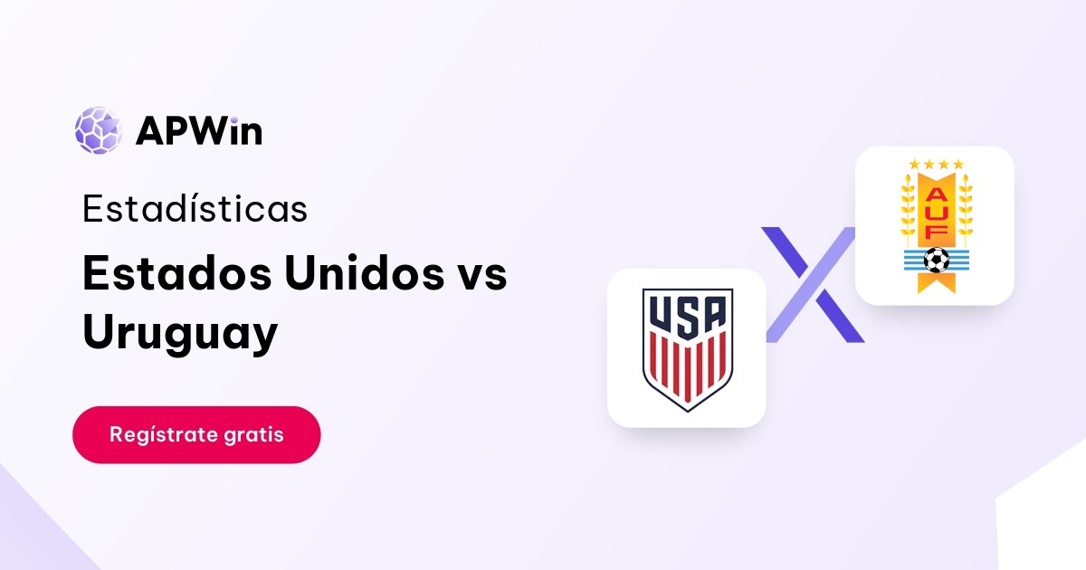 Estados Unidos vs Uruguay: En vivo, Resultado y Estadísticas
