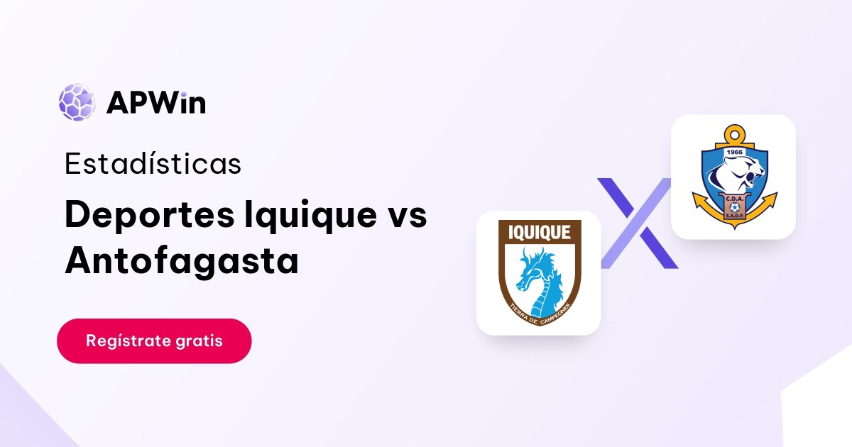Deportes Iquique vs Antofagasta: En vivo, Resultado y Estadísticas