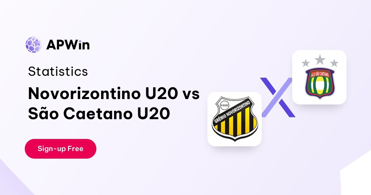 Novorizontino U20 vs São Caetano U20 Preview, Livescore and H2H