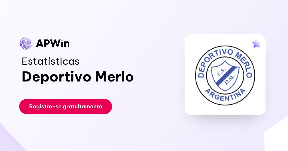 Deportivo Merlo: Tabela, Estatísticas e Jogos - Argentina