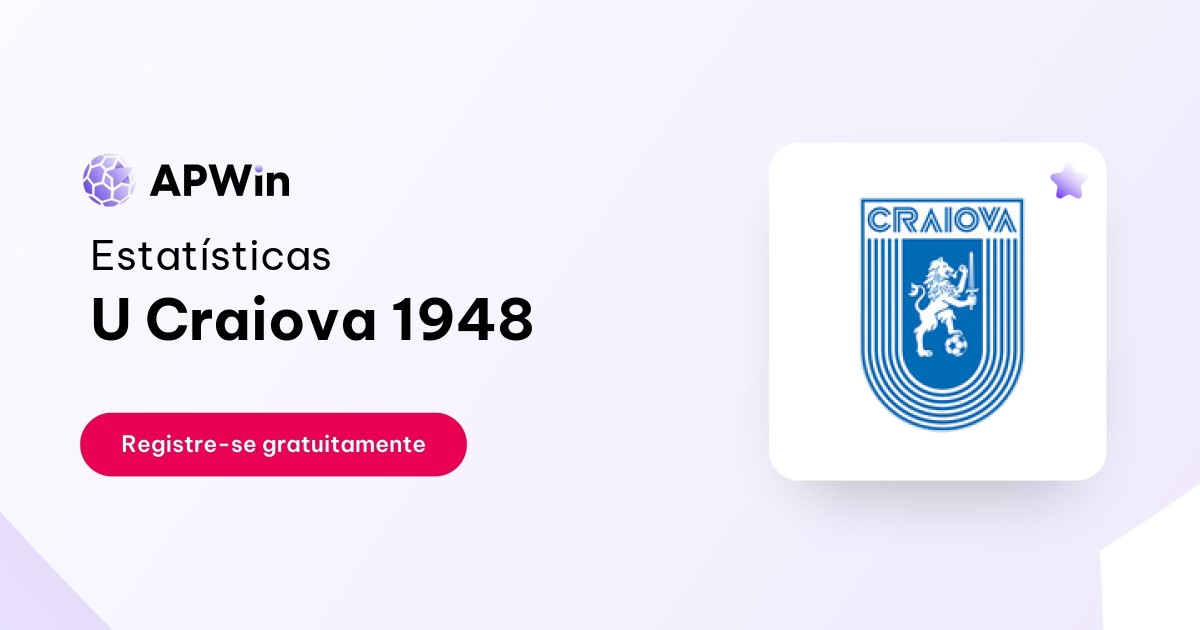 Jogos U Craiova 1948 ao vivo, tabela, resultados, FC U. Craiova x Petrolul  ao vivo