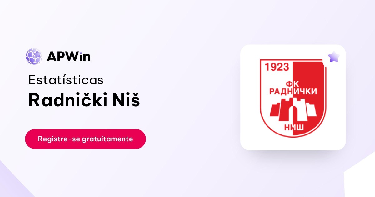 Radnicki Nis x FK Spartak Zdrepceva Krv » Placar ao vivo, Palpites,  Estatísticas + Odds